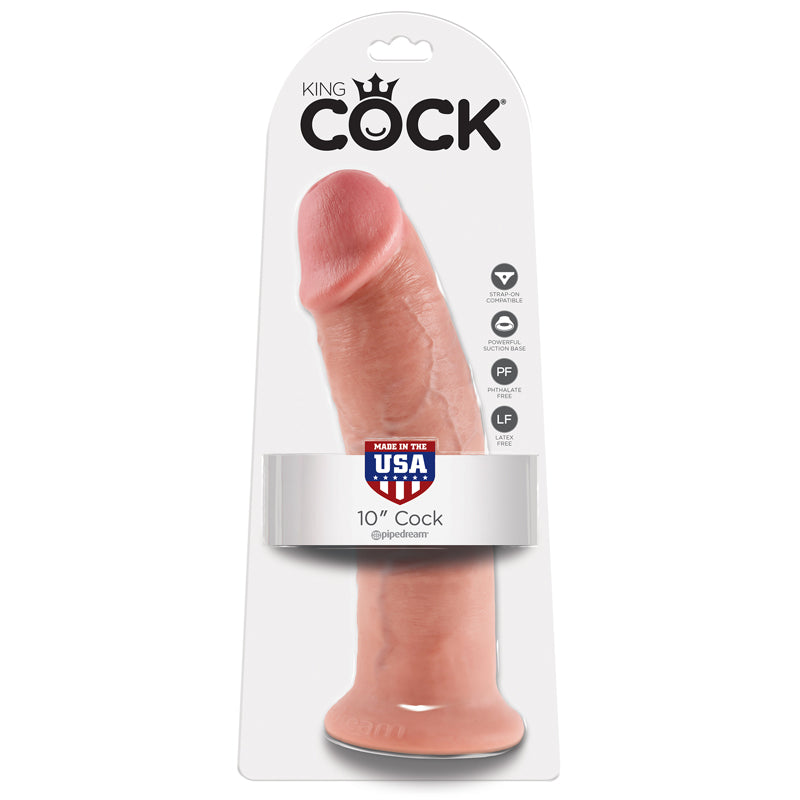 King Cock 10″ Cock Biege — photo 2