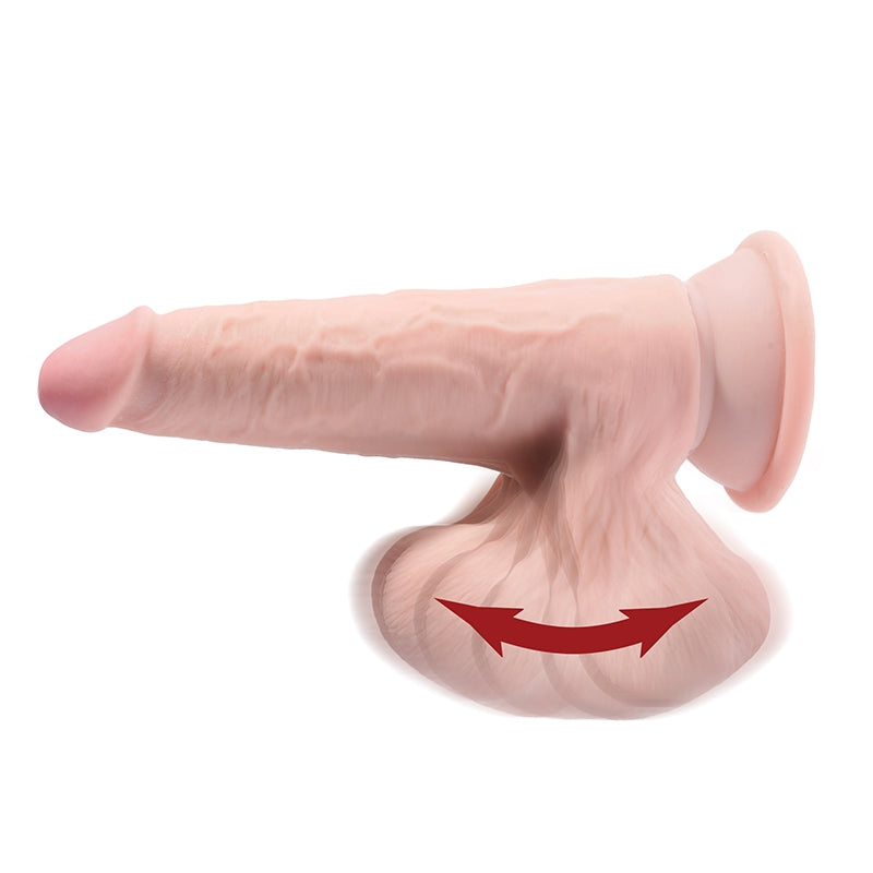 King Cock Plus 9″ Triple Density Cock With Swinging Balls — photo 4