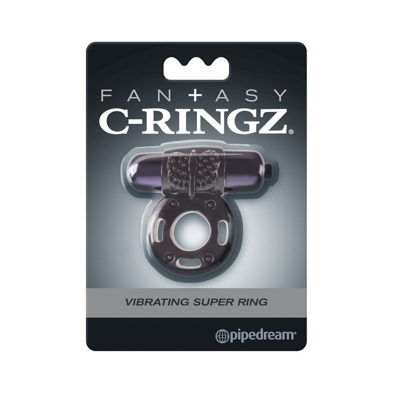 Fantasy C-Ringz Vibrating Super Ring Black — photo 2