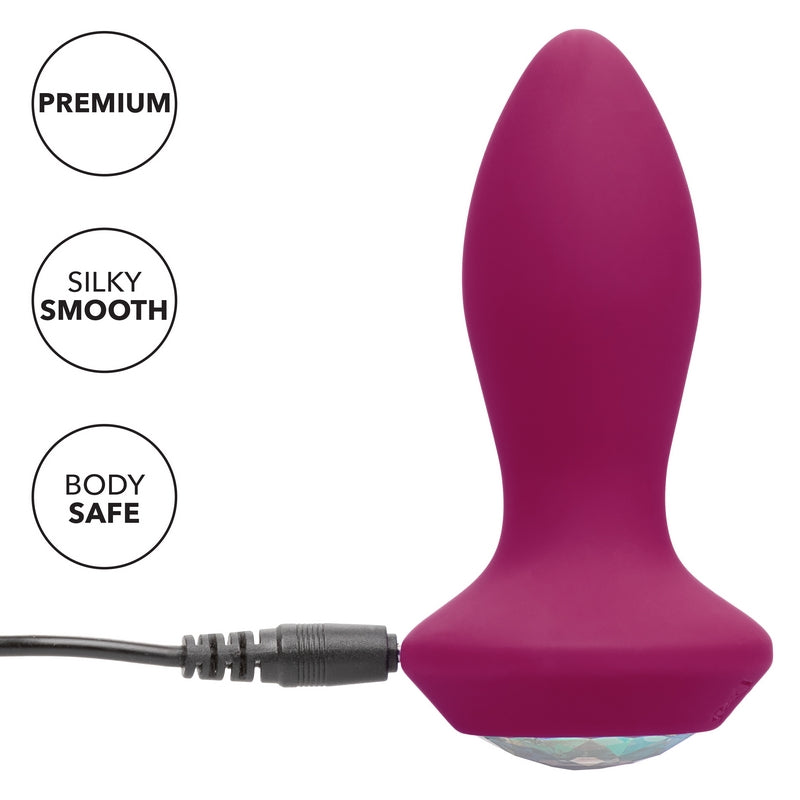 Power Gem Vibrating Petite Crystal Probe Purple — photo 5