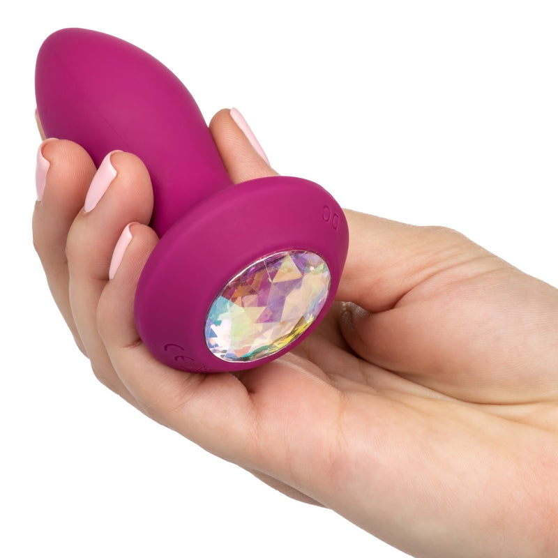 Power Gem Vibrating Petite Crystal Probe Purple — photo 6