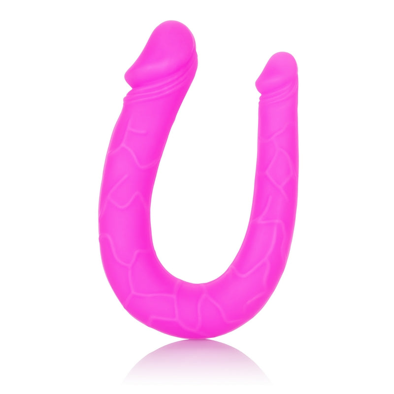 Silicone Double Dong AC/DC Dong Pink — photo 3