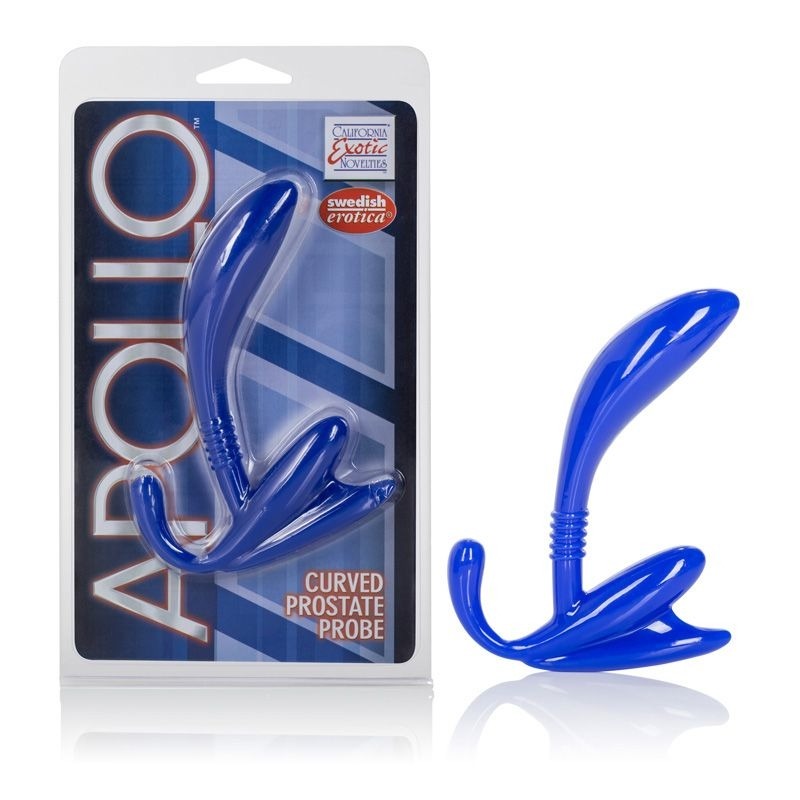 Apollo Curved Prostate Probe Blue — photo 2