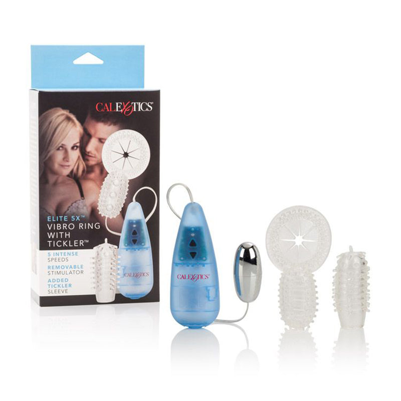 Elite 5X Vibro Ring plus Tickler — photo 2