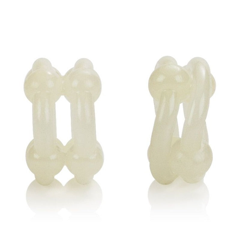 Silicone Island Rings Double Stacker Glow — photo 4