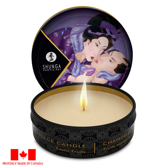 Mini Massage Candle 1 oz Exotic Fruits