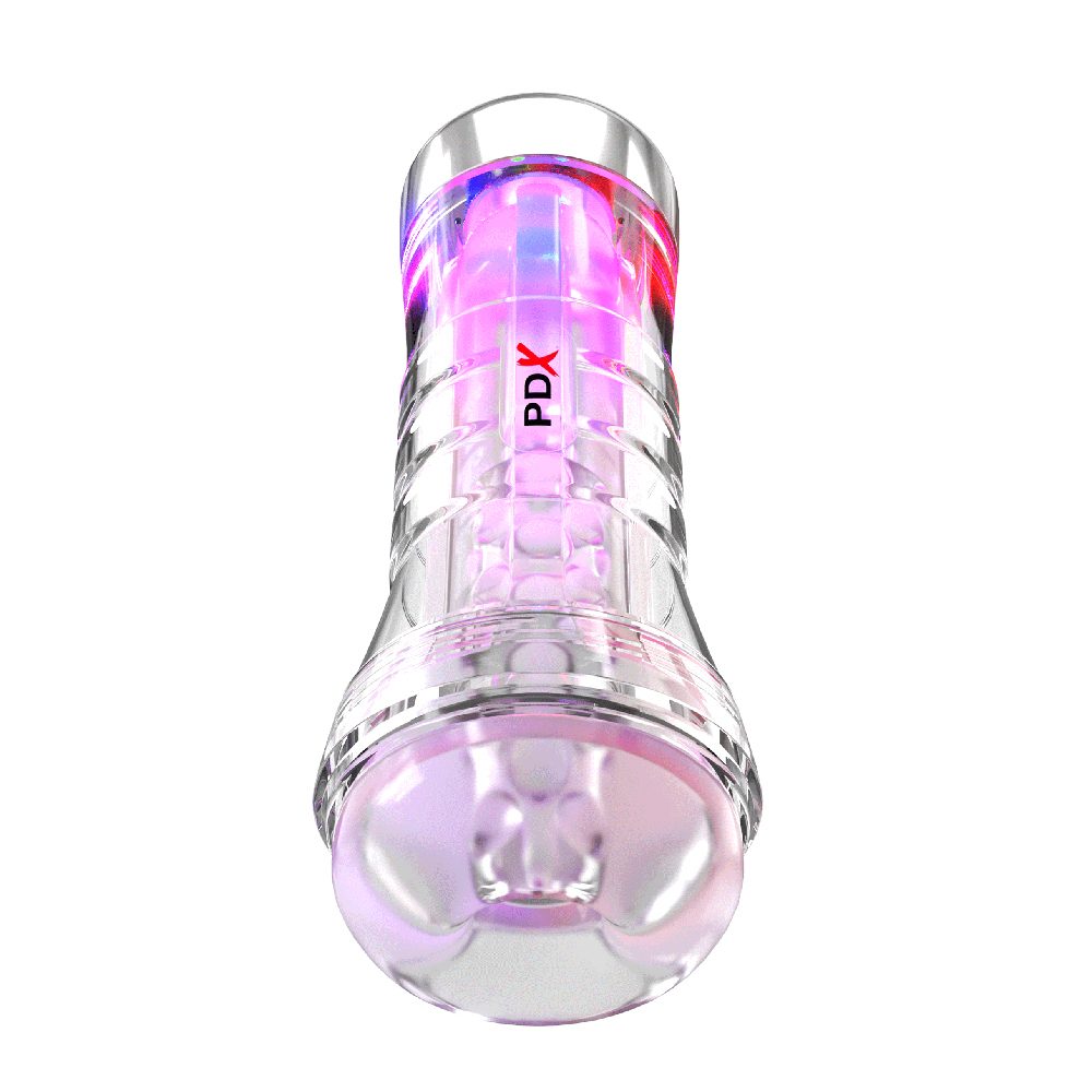 View Tube XXL See-Thru LED Stroker Clear — photo 2