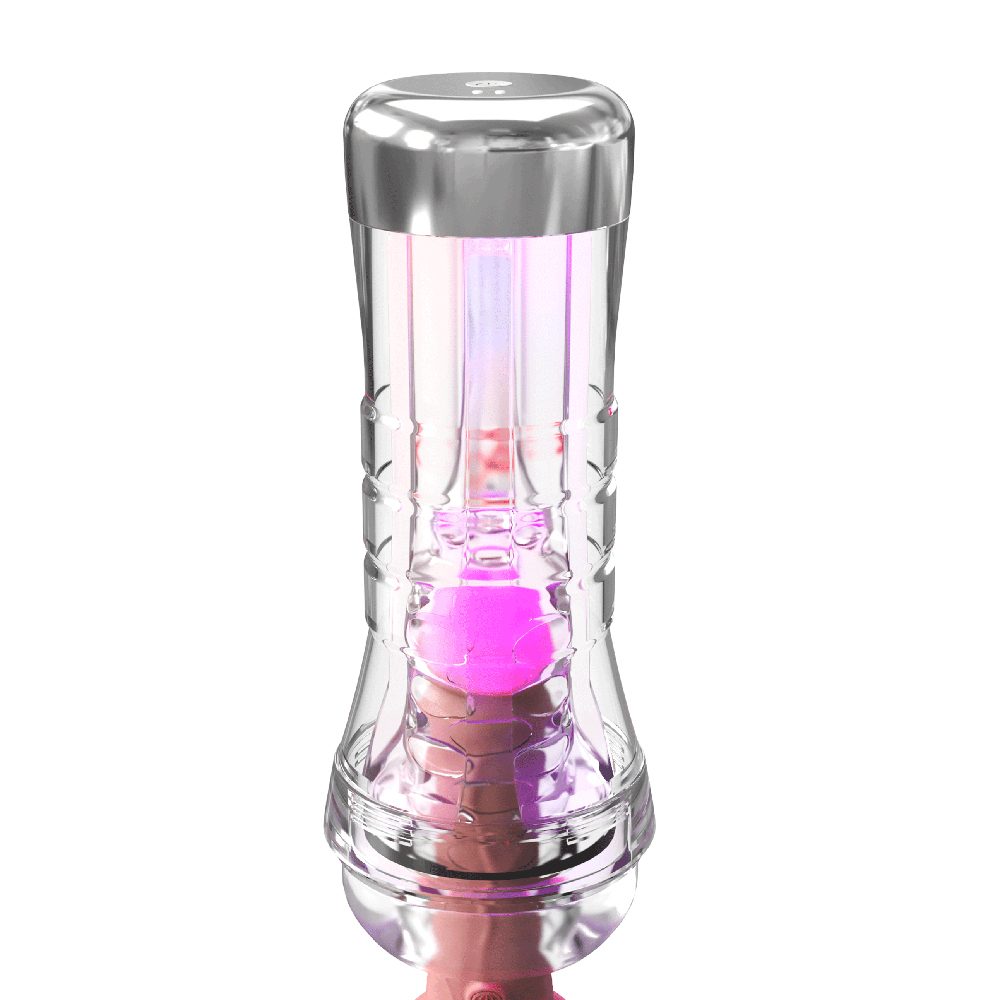 View Tube XXL See-Thru LED Stroker Clear — photo 3